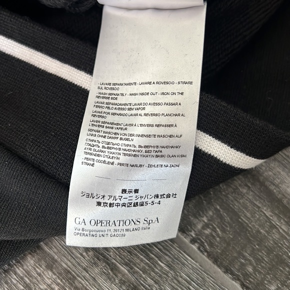 Armani Exchange AX Hoodie Never Too Loud - Picture 5 of 7